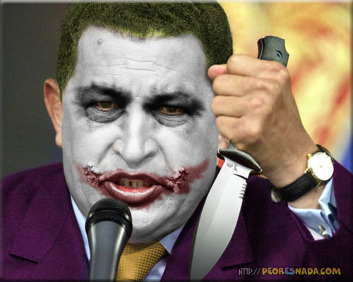 Chavez version Joker el guason de la pelicula Batman 